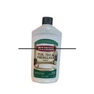 WEIMAN Tub, Tile & Fiberglass Cleaner 16 Fl oz 75% Full See Pictures